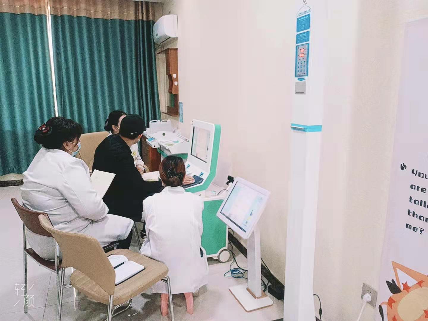 新疆兒童綜合素質(zhì)測試儀廠家在新疆喀什市普惠健康體檢中心成功安裝設(shè)備